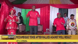 Mozambique ruling party calls for dialogue as opposition rejects vote result