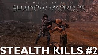 Middle - earth: Shadow of Mordor - Stealth kills #2 [PC]