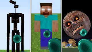 What's inside every mobs and bosses in Minecraft experiment?