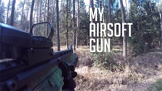 Airsoft AGM M4A1 -  Review, Gameplay, Shooting test