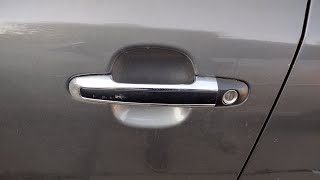 HOW TO INSTALL A NEW DOOR HANDLE. HYUNDAI SONATA.