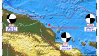 M 5.9 EARTHQUAKE - NEAR NORTH COAST OF NEW GUINEA, P.N.G 11/29/12