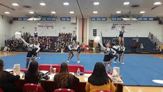 Hewlett Junior Varsity Cheerleaders @ MacArthur high school