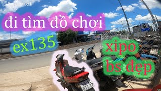 #Ex24 | Đi bãi xe thanh lý tìm "đồ chơi" gắn Exciter 135 và cái kết | Tuấn Mai Vlog