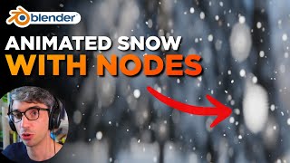 Make It Snow With Procedural Nodes in Blender - Tutorial