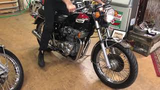 1973 Triumph T150V Trident - Kick Start, Idle, Walkaround