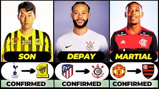 🚨 ALL LATEST CONFIRMED TRANSFER SUMMER AND RUMOURS 2024, 🔥 Depay, Martial, Son✅️