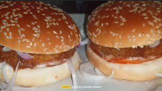 Aloo Tikki Burger 🍔 Recipe|| Easy Veg Burger Recipe|| This recipe is for all the vegetarians #burger