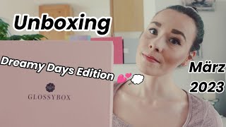 Dreamy Days Edition 💕 | Glossybox 😍 |  Unboxing | Mrs Creative |