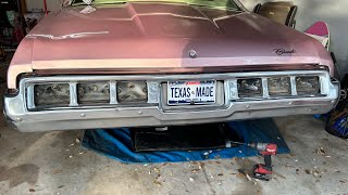 Restoring my old oem 1973 impala tail light lens