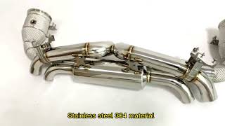 For Porsche 992 Exhaust