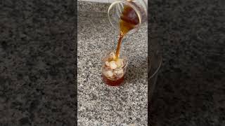 When coffee meets ice #asmr