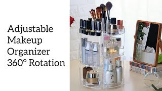 Unboxing | Installation - Adjustable Makeup Organizer (360° Rotation)