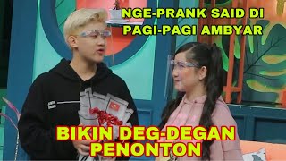 SAID UNGKAPIN PERASAAN SECARA LIVE DI TRANS TV MALAH DITOLAK