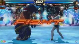 Tekken Strike Jirusam (Kuma/Panda) vs Elfarran (Jun/Zafina)