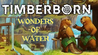 Timberborn - Working with water (and chewing down trees) #sponsored