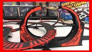 SUPER DUPER DOUBLE LOOPER TYCO SLOT CAR AMAZING GOODWILL FIND!