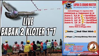 LIVE BABAK 4 KLOTER 1 LOMBA MERPATI KOLONG LAPAK CL GRENT MASTER EVENT PRA LOMBA PMKN EVENT AYLA