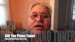 Bill The Piano Tuner - The Stationary Part of a Grand Action