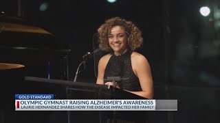 Gold Standard: Olympic Gold medalist raises Alzheimer's awareness in Tyler