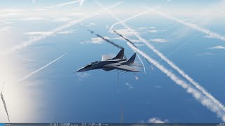 Su27 Vs MIG29 BVR-dcs