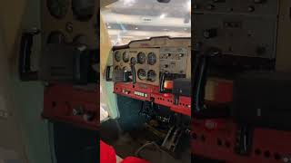 Cessna 152 cockpit closeup #shorts