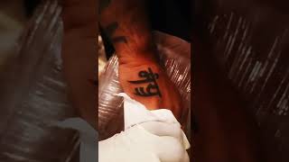 Sandhu Punjabi Name Tattoos || Heart Block Tattoos #artistuv #shorts