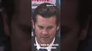 Solari habla de la lesión de Santiago Naveda 👀