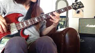 Red Hot Chili Peppers, Dani California, bass cover