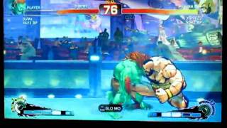 SSF4: Blanka vs. Zangief