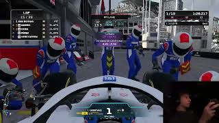 JARNO DRIVING THE CAR TOO HARD - CO OP MONACO