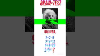 Brain test only solve genius#shorts