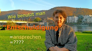 Deutsch lernen mit Gilda "Entschuldigung" #8