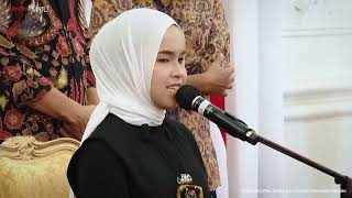 Putri Ariani Di UNDANG Ke ISTANA NEGARA,Ketemu Presiden  Jokowi.