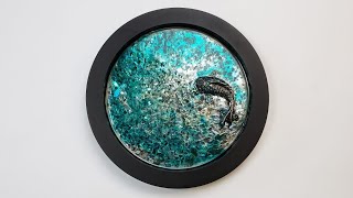 Easy Resin Wall Art Tutorial