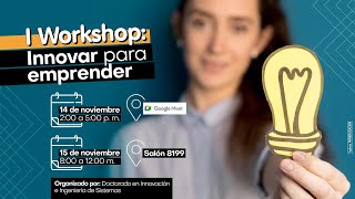 I workshop: innovar para emprender