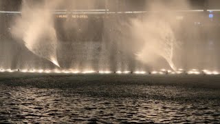 The Dubai Fountain Nozzles Closeup (Ensan Aktar) (Low Power)