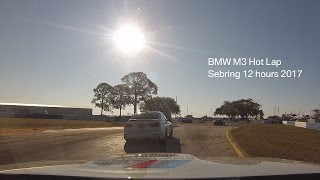 BMW M3 Sebring Hot Lap with Mike Renner & Andy Van Cleef