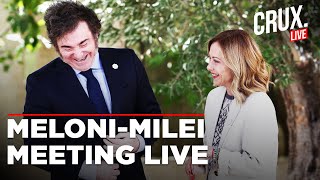 G20 Summit 2024 Live | Italian PM Meloni Meets Argentina President Javier Milei | Buenos Aires Live