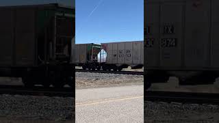 UP coal train heading Northbound #up4014 #railway #train #automobile