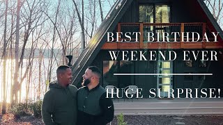 Birthday Surprise | Lake House Living | Gay Couple Vlog