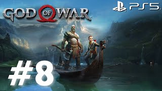 GOD OF WAR Gameplay Walkthrough Part 8  [60FPS PS5] - No Commentary