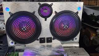 sound system 15 inch 3 sub woofers 11 speaker special sound system in gujrat mo. 9913103373