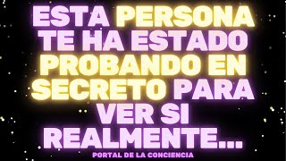 URGENTE: ESTA PERSONA TE HA ESTADO PONIENDO A PRUEBA EN SECRETO PARA...😮 Mensaje de los Ángeles