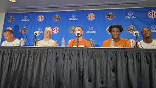 Texas HC & Players Post Game after 34-3 win over Oklahoma