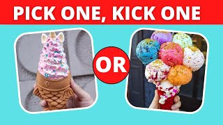 Pick One Kick One Ice Cream|Food Edition|Ice Cream Flower