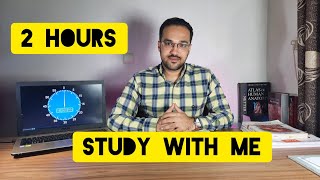 2 hours STUDY WITH ME /background noise / with medical student