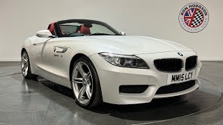 2015 BMW Z4 In Mineral White For Sale at Ron Hodgson Specialist Cars