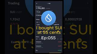 Bought SUI at 55 cents for 2025 BullRun | My Crypto Road to 100K