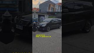 Tampilan cumi cumi Kijang Innova 2KD pakai velg racing r17 ADVAN RG D2 - velg mobil kijang Innova